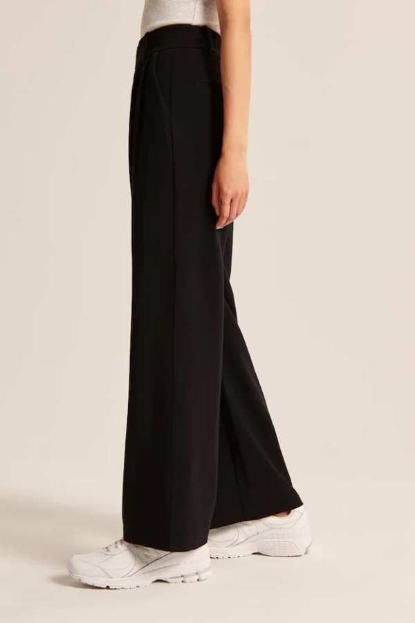 Wide Leg Tailored Pants